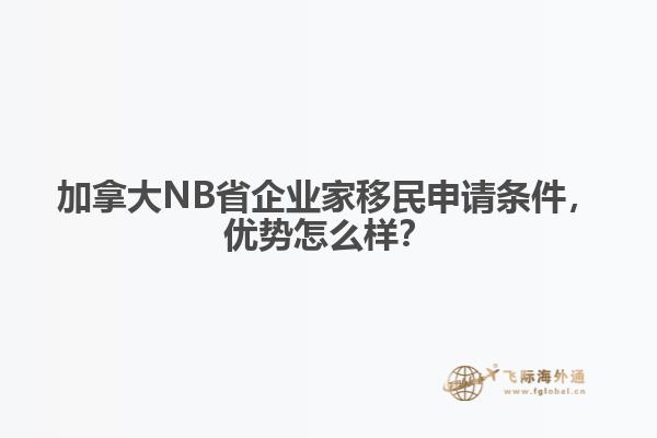 加拿大NB省企業(yè)家移民申請(qǐng)條件，優(yōu)勢(shì)怎么樣？