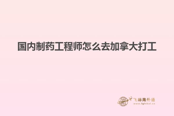 國內(nèi)制藥工程師怎么去加拿大打工