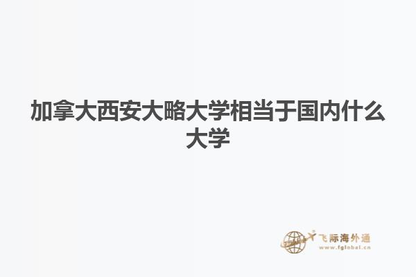 加拿大西安大略大學相當于國內(nèi)什么大學