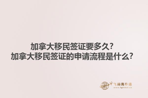加拿大移民簽證要多久？加拿大移民簽證的申請(qǐng)流程是什么？1.jpg